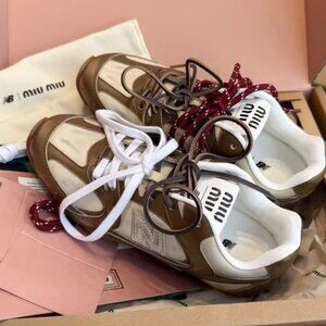New Balance X Miu Miu 530 SL suede leather Sneakers